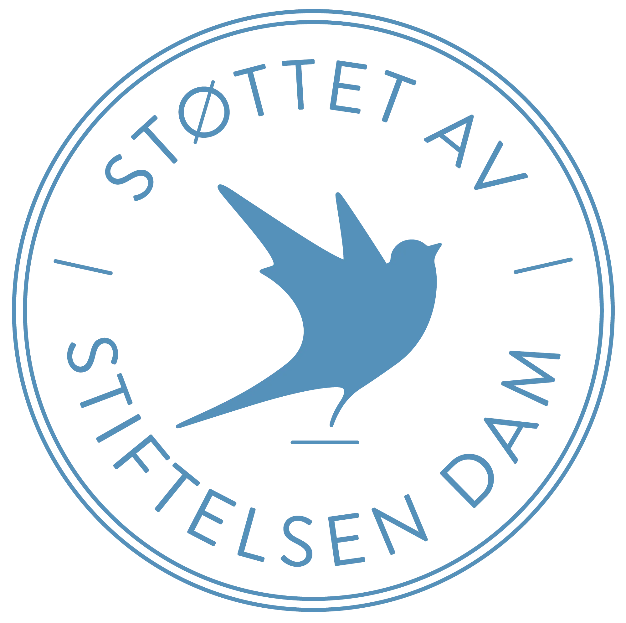Støttet av Stiftelsen Dam
